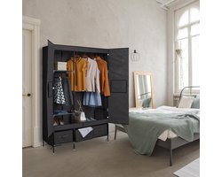 kledingkast - hangkasten, Garderobekast 173 x 112 x 44 cm