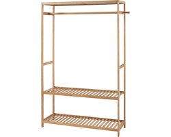 Kledingkast Herøy open kast 165x100x35 cm bamboe
