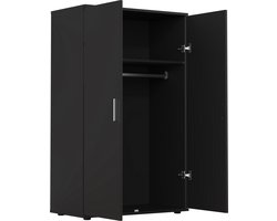 Kledingkast kinderkamer - hanggedeelte en legplank - 120 cm hoog