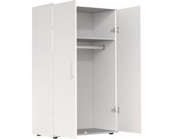 Kledingkast kinderkamer - hanggedeelte en legplank - 120 cm hoog