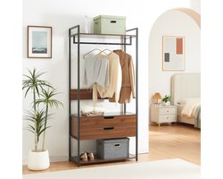 Kledingkast Larem open kast set van 2 totale lengte 168 cm set 6 [en.casa]