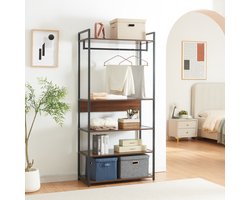 Kledingkast Larem open kast set van 3 totale lengte 252 cm set 2 [en.casa]