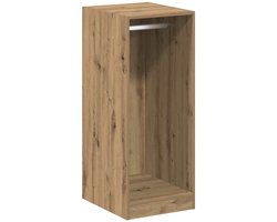 Kledingkast | Opbergkast | Garderobekast met plank met opslag Artisan Eiken 41 x 48 x 102 cm