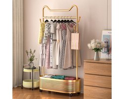 Kledingrek Metaal - Kledinghangers - Dressboy -Goud