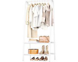 Kledingrek Metaal - Kledinghangers - Dressboy - Wit