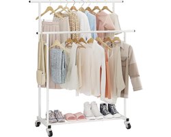 Kledingrek Metaal - Kledinghangers - Dressboy - Wit