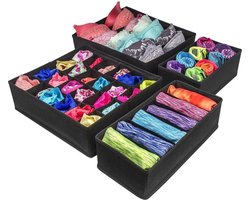 Kledingverdeler set zwart