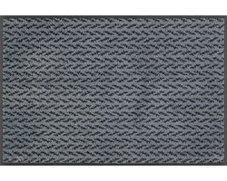 Kleen-Tex Deurmat Wash+Dry Eco - 50 x 75cm - Revive Duo Denim