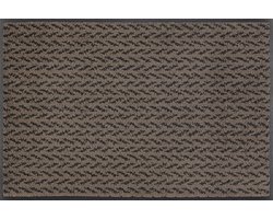 Kleen-Tex Deurmat Wash+Dry Eco - 50 x 75cm - Revive Duo Mocha