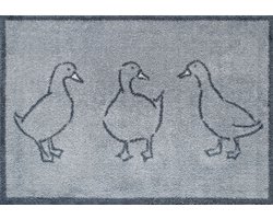 Kleen-Tex Turtle Wasbare Deurmat - Ducks - 60 x 85cm