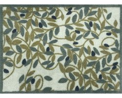 Kleen-Tex Turtle Wasbare Deurmat - Olive - 60 x 85 cm