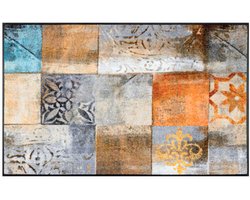 Kleen-Tex Wash+Dry Design Wasbare Deurmat - Tilea - 75 x 120 cm