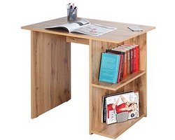 Klein bureau met opbergruimte 82 x 76 x 60 cm - Computer tafel voor kantoor en thuis