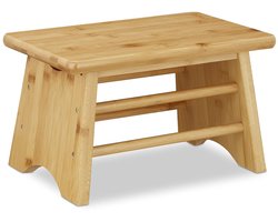 Klein krukje - universeel gebruik - 1 stuk - bamboe - 20 x 33 x 21.5 cm