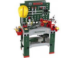Klein Toys Bosch mini werkbank No.1 met accessoires - Speelgoed gereedschap