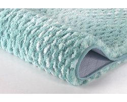 Klein Wolke - Badmat - Cory - 60x100 cm - groen