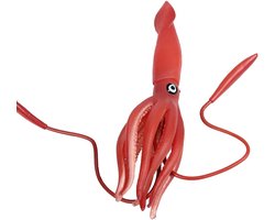 Kleine inktvisfiguur - Realistische dierenfiguur - Fantasiespel speelgoed - Educatief leren - 47 x 6 x 47 cm - Roze
