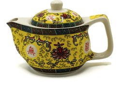 Kleine kruidentheepot - Long Life Oosters design - cadeau geschenkset vrouwen geschenkset mannen