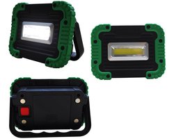 Kleine LED bouwlamp op batterijen (8 Watt)