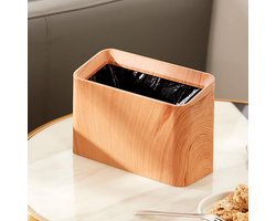 Kleine Ronde Prullenbak voor Bureau, Tafel en Auto