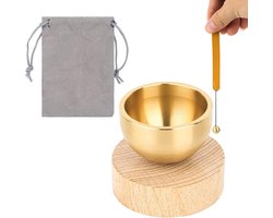 Kleine Tibetaanse kommenset voor genezing, yoga, meditatie en mindfulness, ideaal voor ontspanning en stressvermindering