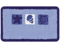 Kleine Wolke - Badmat Beach azuurblauw 60x100cm