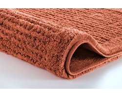 Kleine Wolke - Badmat - Net - 80x140 cm - Terracotta