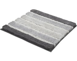 Kleine Wolke - Badmat - Phoenix - 60x100 cm - Zilvergrijs