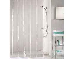 Kleine Wolke Douchegordijn Claro clear 180x200cm