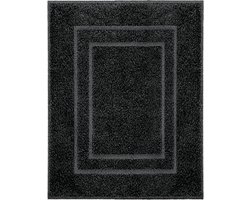 Kleine Wolke - Douchemat Plaza zwart 60x 80 cm