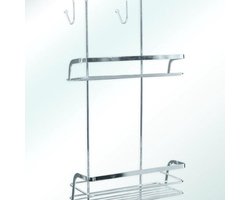 Kleine Wolke - Doucherek Leona rechthoek zilver