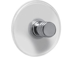 Kleine Wolke Granada smart hooks 6,9 cm, zilver/transparant