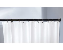 Kleine Wolke Spanstang Zwart 75-125 cm (21 mm)