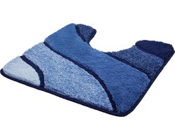 Kleine Wolke - Toiletmat Wave marineblauw 55x55cm