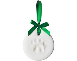 Kleiset met neus-, poot- en handafdruk van huisdier - DIY kleiset - Poot- en neusafdruk van kat en hond als aandenken - Gepersonaliseerde cadeaus voor huisdieren
