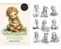Kleurboek whimsywood friends