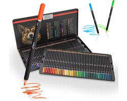 Kleurpotloden voor Volwassenen 80pcs Kleurpotloden Set - Tekenset Professionele Kleurpotloden - Tekenen & Kleuren - Kleurboeken