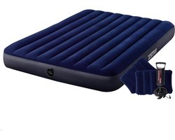 Kleurrijk Luchtbed 203 x 152 x 25 cm (Set) - 64765