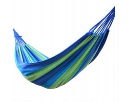 Kleurrijke Eenpersoons Hangmat voor Tuin & Buiten - 200x80cm