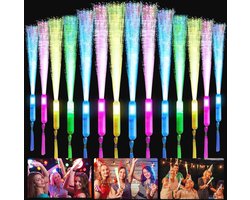 Kleurrijke LED Lichtstaven Set van 36 - Feestaccessoires met 3 Modi voor Bruiloften, Disco en Concerten