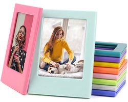 Kleurrijke Mini Pocket Magnetische Fotolijsten, 3.5x2.5 Inch, Geschikt voor Instax en Koelkast, 10 Kleuren per Verpakking