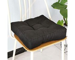 Kleurrijke vierkante zitkussens 100% katoen voor tuin en interieur