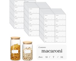 Kleverige Etiketten 1200 Stuks - Zelfklevende Labels voor Potten, Dozen, en Enveloppen - 38 x 19 mm