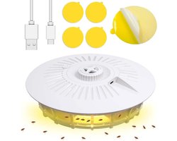 Kleverige Insectenval voor Huis, Inclusief 5 Navullingen tegen Vlooien en Ongedierte