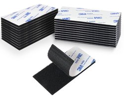 Kleverige montagetape voor tapijt en kussens | 5 x 10cm | 12 sets