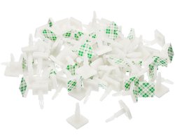 Kleverige PCB-afstandhouders, 100 stuks plastic isolatoren, 1,1 cm kolomhoogte voor printplaten en pc-borden