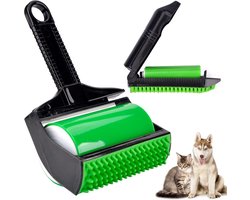 Kleverige Pluisroller Herbruikbaar - 2 Stuks - Ideaal voor Huisdierharen, Kleding en Meubels