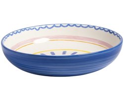 &Klevering - Schaal Boavista Blauw porselein 30cm - Schalen