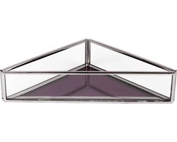 &Klevering Tray Treasure Triangle Sieradendoos Triangel Paars