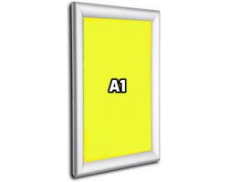 Kliklijst A1 - 84x59.4 cm - Aluminium - Zilver - Fotolijst-